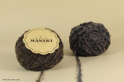 ITO MASAKI Nagomi quiet lively structure yarn - comp: 68% Wool  28% Silk  4% Nylon  