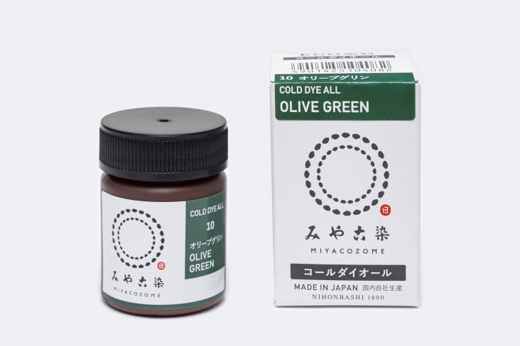 ITO Miyacozome Cold Dye All, 10, Olive Green