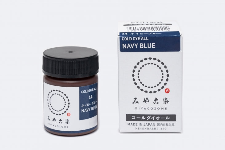 ITO Miyacozome Cold Dye All, 14, Navy Blue