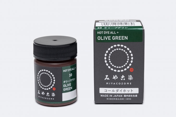 ITO Miyacozome Hot Dye All+, 10, Olive Green