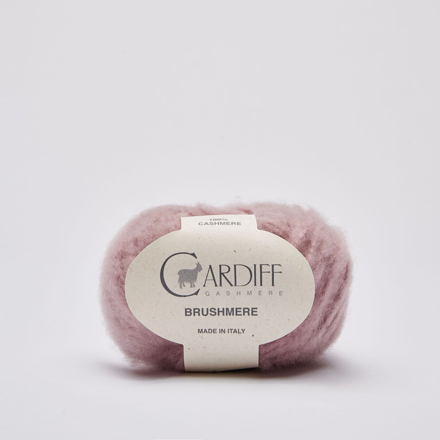 Cardiff BRUSHMERE gentle yarn, 106, MUJI, comp: 100% Cashmere