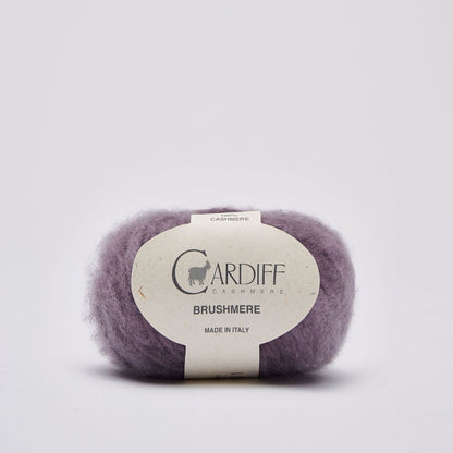Cardiff BRUSHMERE gentle yarn, 107, GOSPEL, comp: 100% Cashmere