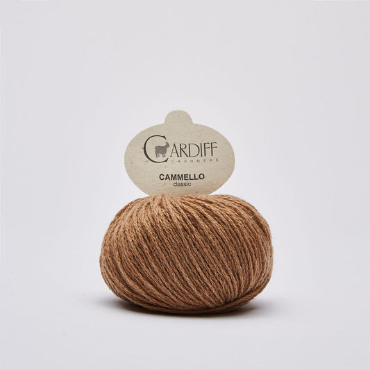 Cardiff CAMMELLO CLASSIC gentle yarn natural color comp: 100% Camel Fiber