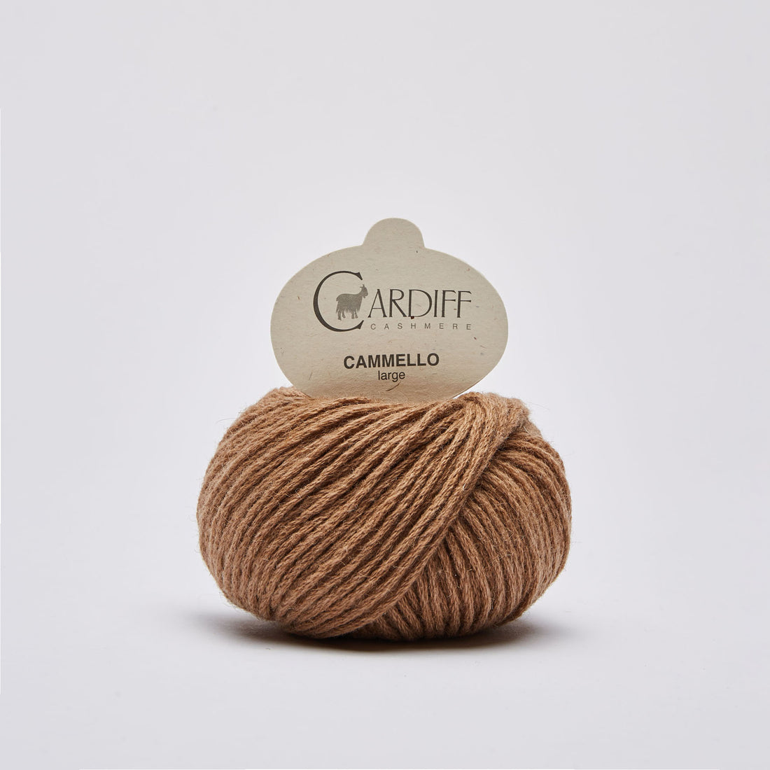 Cardiff CAMMELLO LARGE gentle yarn natural color comp: 100% Camel Fiber