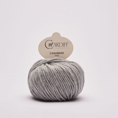 Cardiff LARGE gentle yarn, 518, PIOMBO, comp: 100% Cashmere