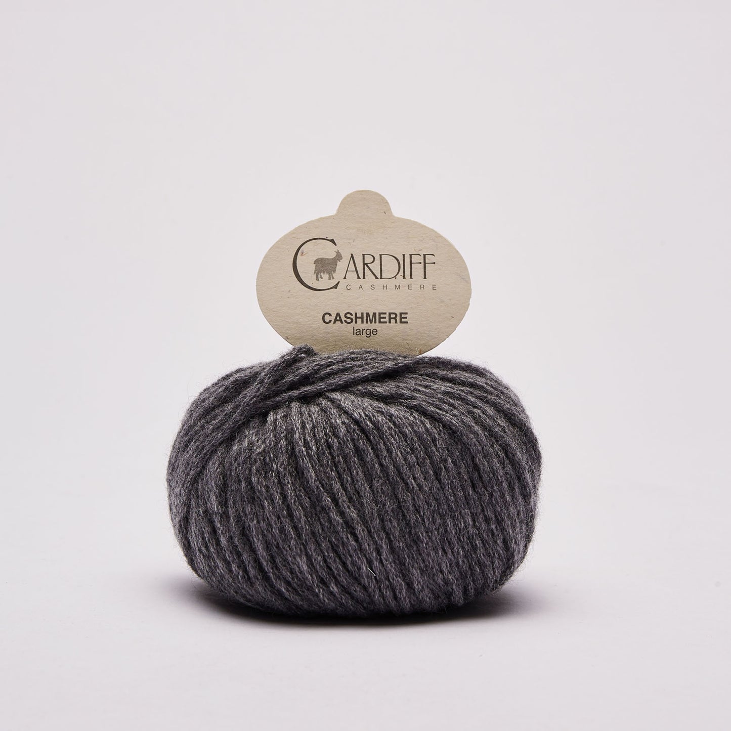 Cardiff LARGE gentle yarn, 519, FUMO, comp: 100% Cashmere