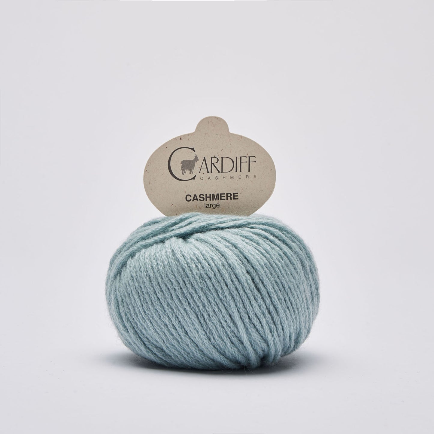 Cardiff LARGE gentle yarn, 677, MOSE, comp: 100% Cashmere