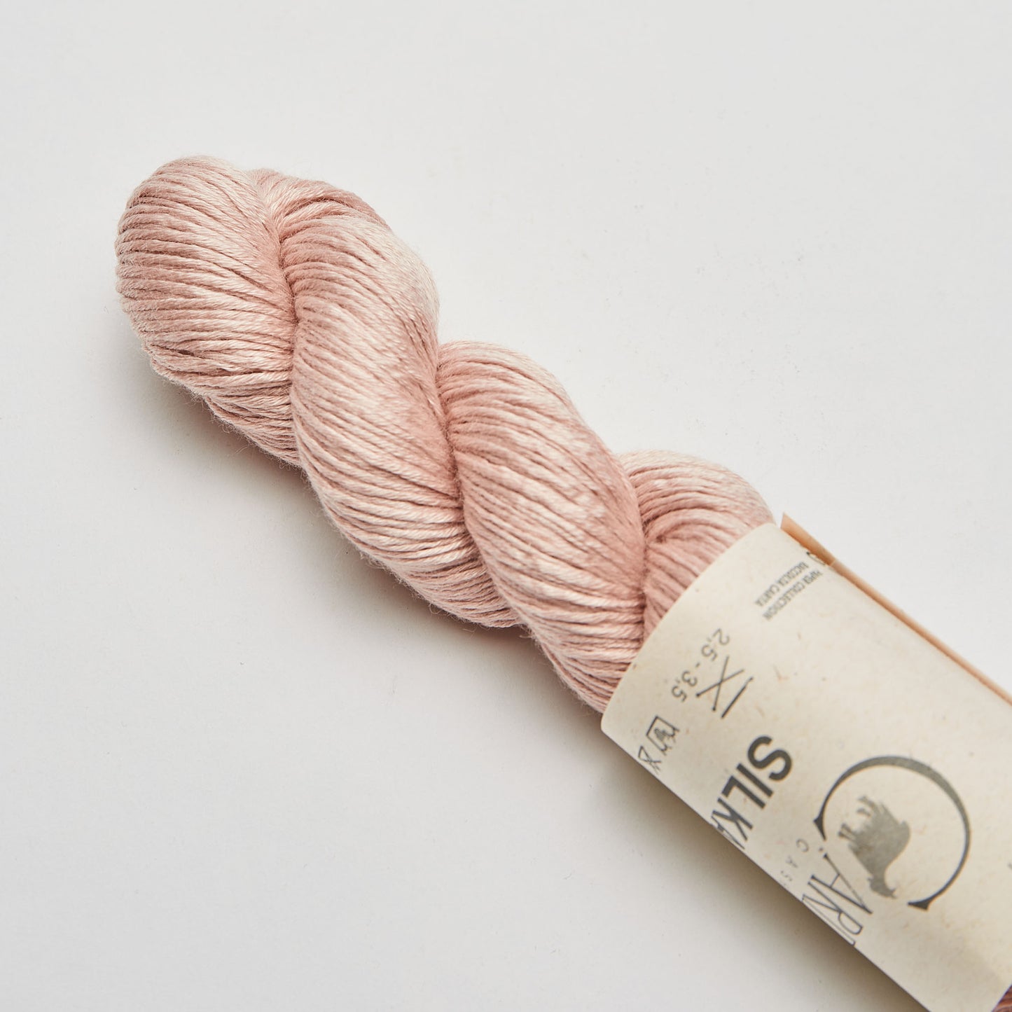 Cardiff SILKA 8 gentle yarn, 06, FLAPPER, comp: 70% Cashmere, 30% Silk