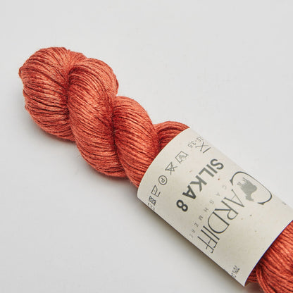Cardiff SILKA 8 gentle yarn, 09, ANGOLA, comp: 70% Cashmere, 30% Silk