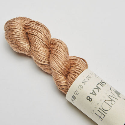 Cardiff SILKA 8 gentle yarn, 13, FUTON, comp: 70% Cashmere, 30% Silk