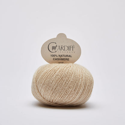 Cardiff SMALL gentle yarn, 509, SILVER, comp: 100% Cashmere