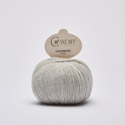 Cardiff SMALL gentle yarn, 518, PIOMBO, comp: 100% Cashmere