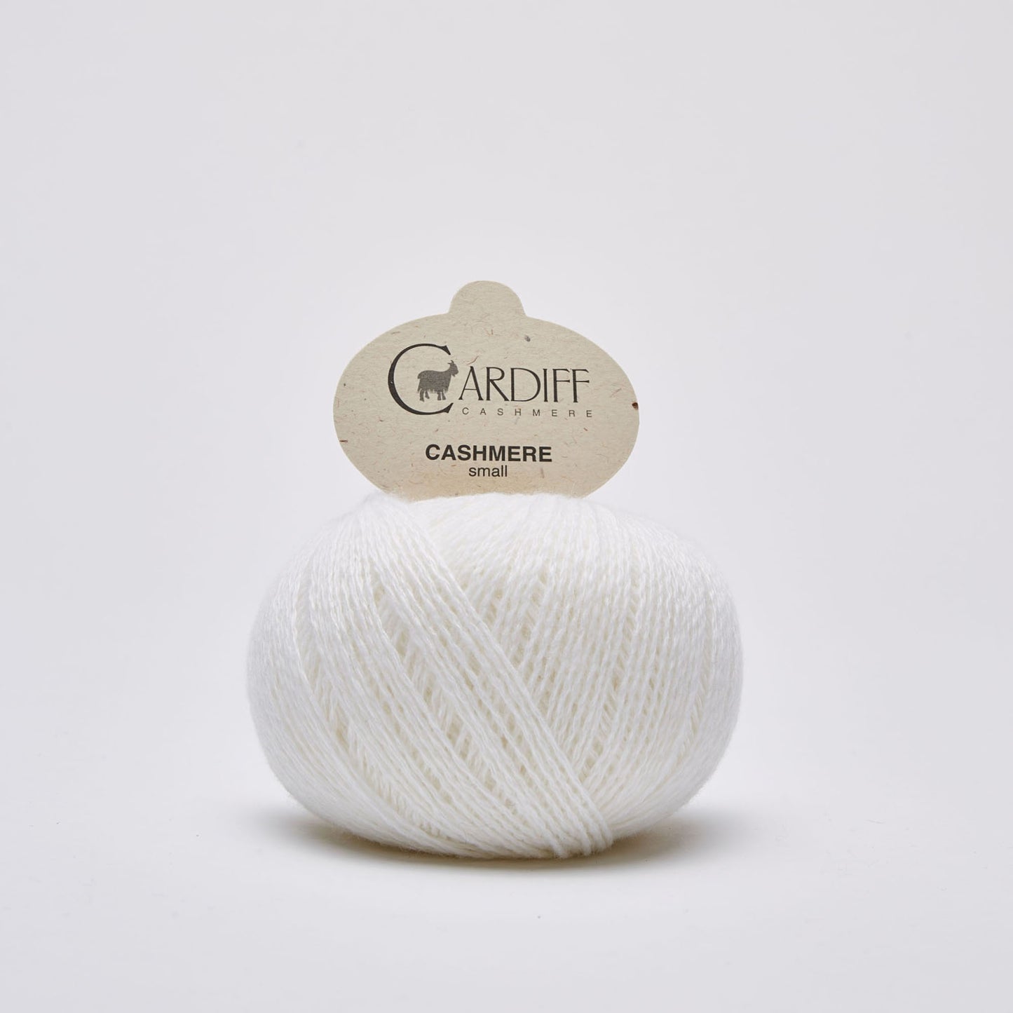 Cardiff SMALL gentle yarn, 623, CANDIDO, comp: 100% Cashmere