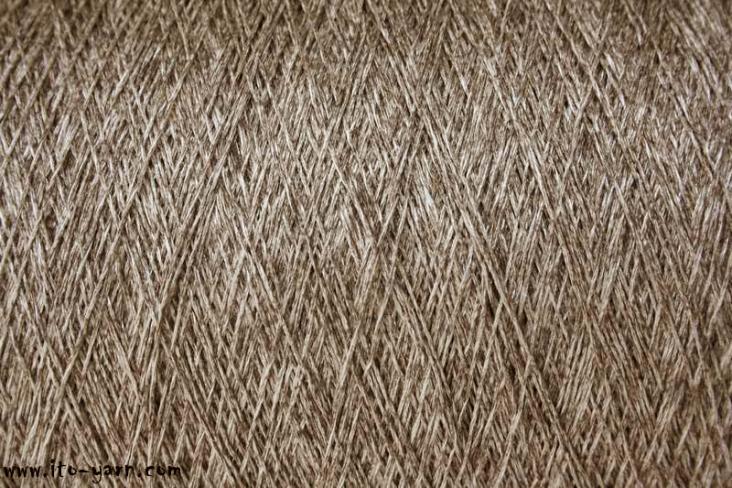 ITO Asa very fine and precious linen yarn, 057, Light Brown, comp: 72% Linen, 18% Cotton, 10% Silk