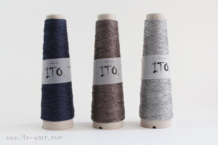 ITO Asa very fine and precious linen yarn comp: 72% Linen and 18% Cotton and 10% Silk
