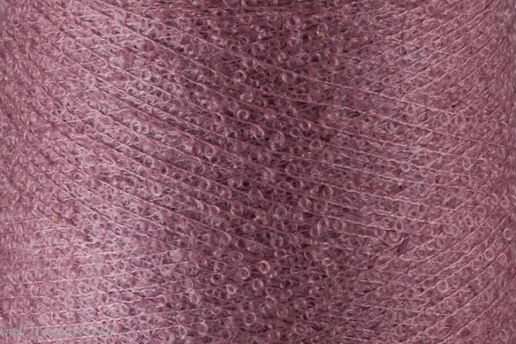 ITO Awayuki small curls yarn, 462, Mauve, comp: 80% Mohair, 20% Silk