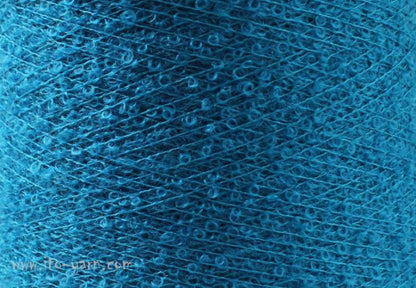 ITO Awayuki small curls yarn, 556, Capri Blue, comp: 80% Mohair, 20% Silk