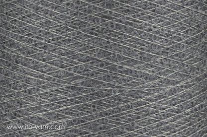 ITO Awayuki small curls yarn, 558, Smoke Gray, comp: 80% Mohair, 20% Silk