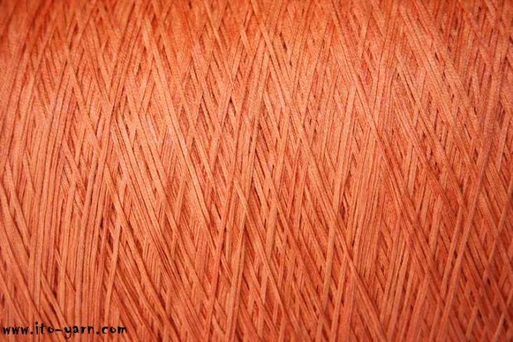 ITO Gima 8.5 uncommon appearance yarn, 009, Carrot, comp: 100% Cotton