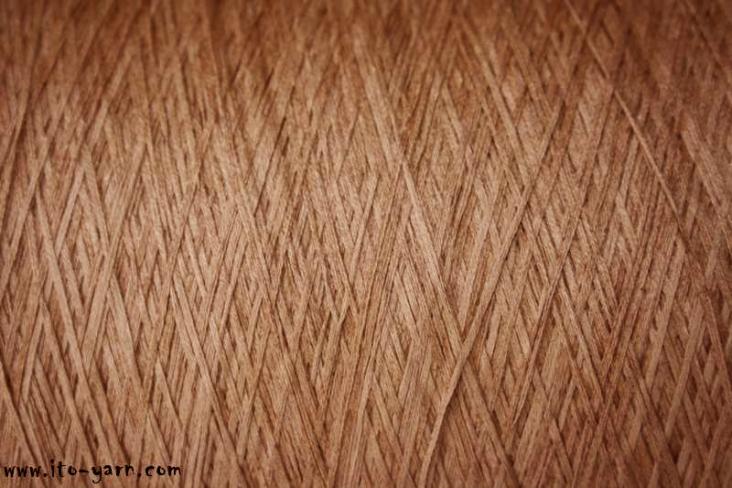 ITO Gima 8.5 uncommon appearance yarn, 029, Caramel, comp: 100% Cotton
