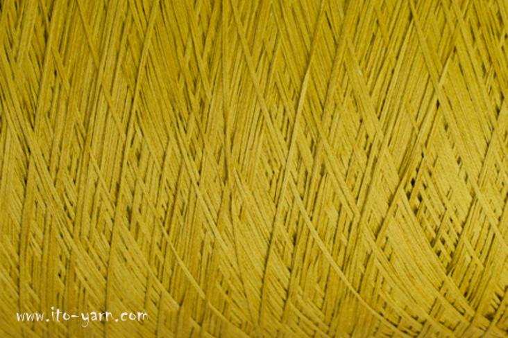 ITO Gima 8.5 uncommon appearance yarn, 404, Mustard, comp: 100% Cotton