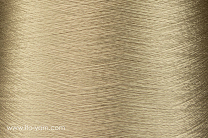 ITO Iki fine filament silk thread, 1203, Oatmeal, comp: 100% Silk
