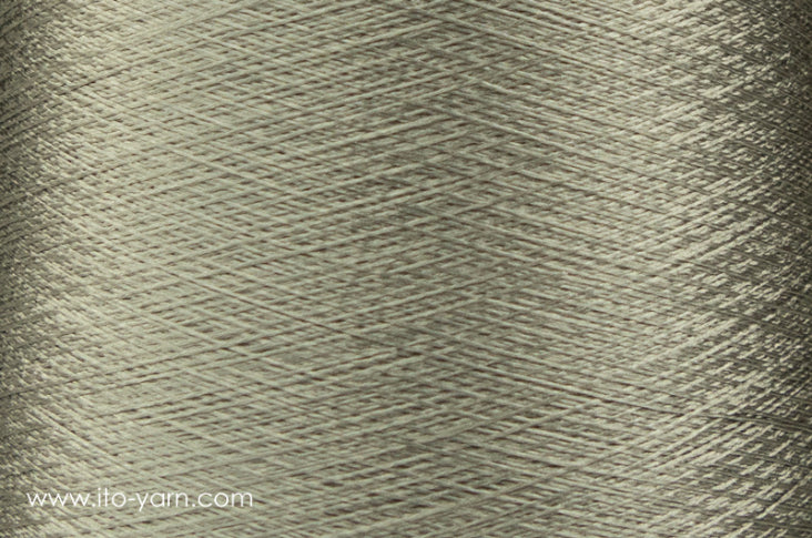 ITO Iki fine filament silk thread, 1205, Snow-Gray, comp: 100% Silk