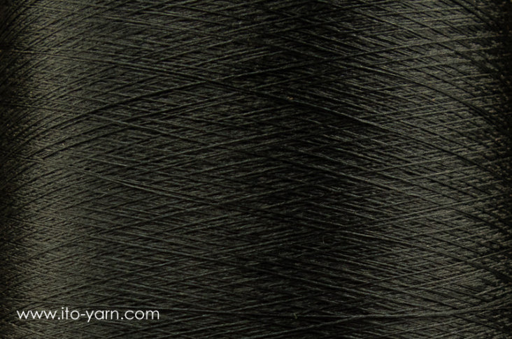 ITO Iki fine filament silk thread, 1207, Charcoal, comp: 100% Silk