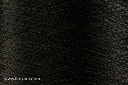 ITO Iki fine filament silk thread, 1208, Black, comp: 100% Silk