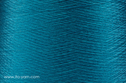 ITO Iki fine filament silk thread, 1211, Capri-Blue, comp: 100% Silk
