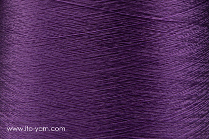 ITO Iki fine filament silk thread, 1216, Prune, comp: 100% Silk