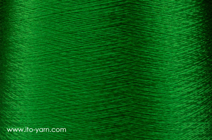 ITO Iki fine filament silk thread, 1228, Grass, comp: 100% Silk