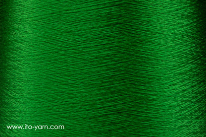 ITO Iki fine filament silk thread, 1228, Grass, comp: 100% Silk