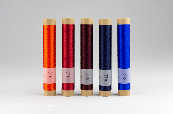 ITO Iki fine filament silk thread comp: 100% Silk
