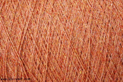 ITO Kinu silk noil yarn, 360, Cayenne Red, comp: 100% Silk