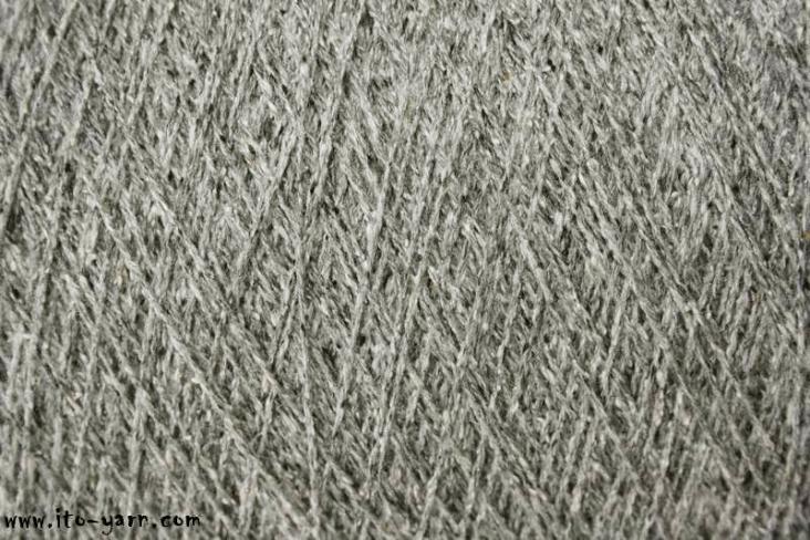 ITO Kinu silk noil yarn, 385, Light Gray, comp: 100% Silk