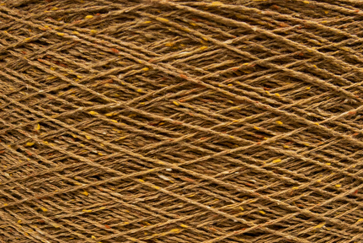 ITO Kinu silk noil yarn, 485, Camel, comp: 100% Silk