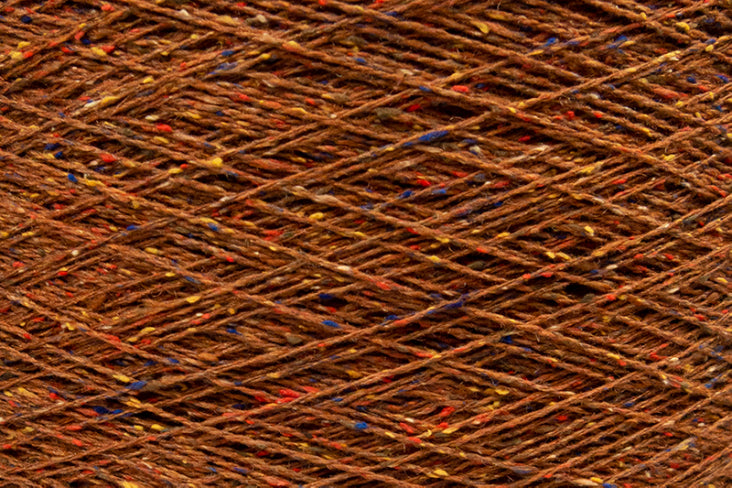 ITO Kinu silk noil yarn, 486, Gold Oak, comp: 100% Silk