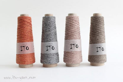 ITO Kinu silk noil yarn comp: 100% Silk
