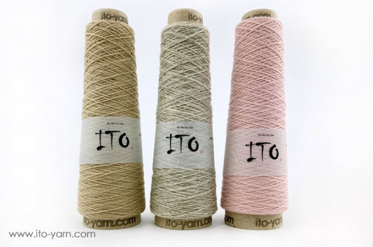 ITO Kosho soft handy yarn comp: 90% Wool and 10% Cashmere