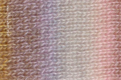 ITO Niji irregular color yarn, 259, Shades of Pink, comp: 100% Wool