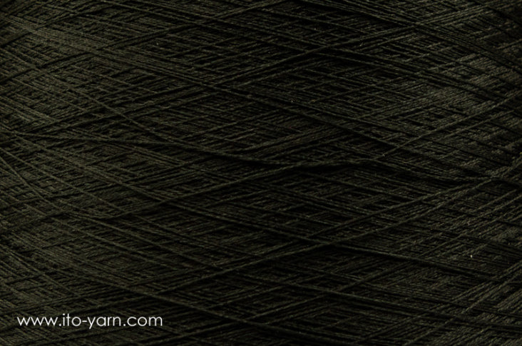 ITO Nui spun silk thread, 1001, Black, comp: 100% Silk