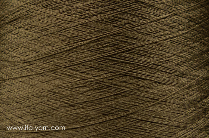 ITO Nui spun silk thread, 1014, Brown, comp: 100% Silk