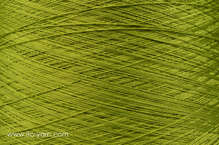 ITO Nui spun silk thread, 1019, Lead-Green, comp: 100% Silk
