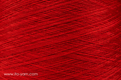 ITO Nui spun silk thread, 1034, Red, comp: 100% Silk