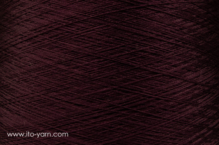 ITO Nui spun silk thread, 1040, Prune, comp: 100% Silk