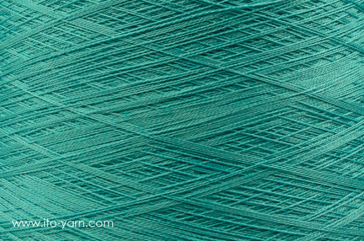 ITO Nui spun silk thread, 1049, Blue-Bird, comp: 100% Silk