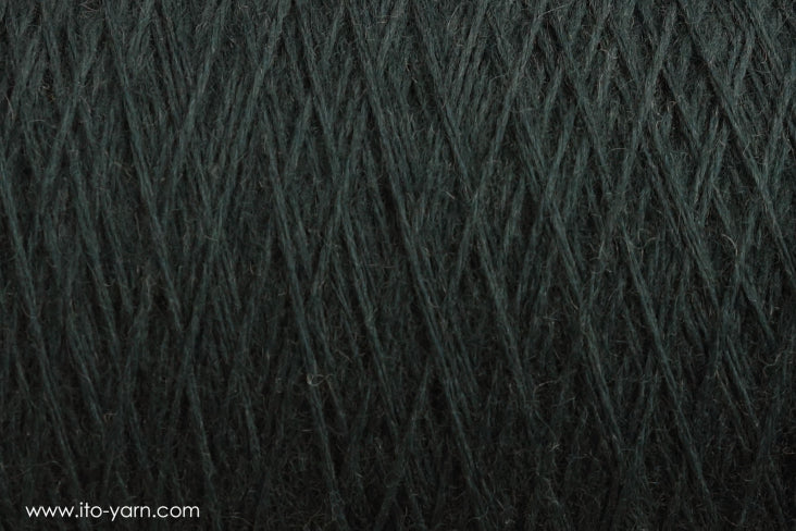 ITO Rakuda luxurious blend yarn, 648, Pool Green, comp: 70% Wool, 30% Camel