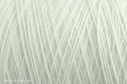ITO Rakuda luxurious blend yarn, 654, White, comp: 70% Wool, 30% Camel