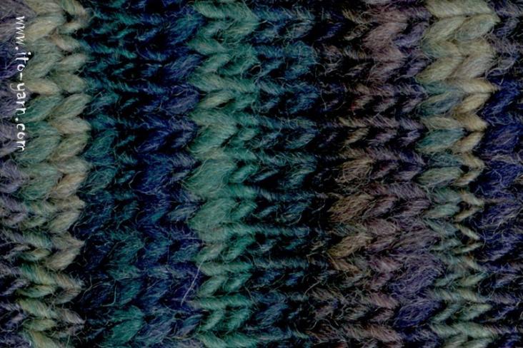 ITO Rokku soft woolen spun merino yarn, 276, Emerald, comp: 100% Wool